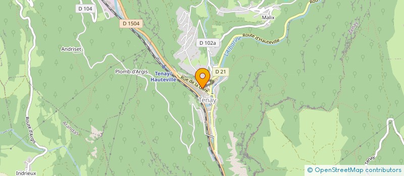 localisation de l'entreprise SOC CIVILE PARIS CHIK  TENAY