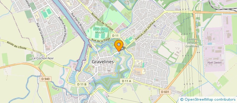 localisation de l'entreprise SOC CIVILE PART DOUBLE V PATRIMOINE à GRAVELINES