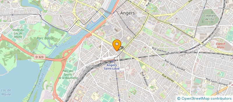 localisation de l'entreprise SOC CIVILE PARTIC ANJOU-PORTEFEUILLE à ANGERS