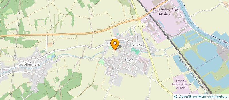 localisation de l'entreprise SOC CIVILE PARTIC DOMAINE LA MAILLOTERIE  GRON