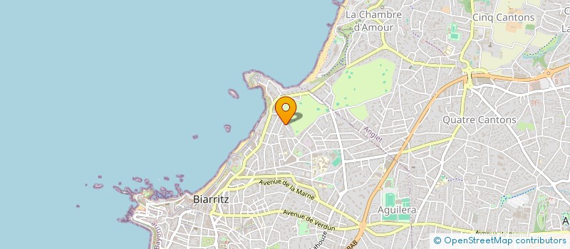 localisation de l'entreprise SOC CIVILE PARTIC ZIGALENIA à BIARRITZ