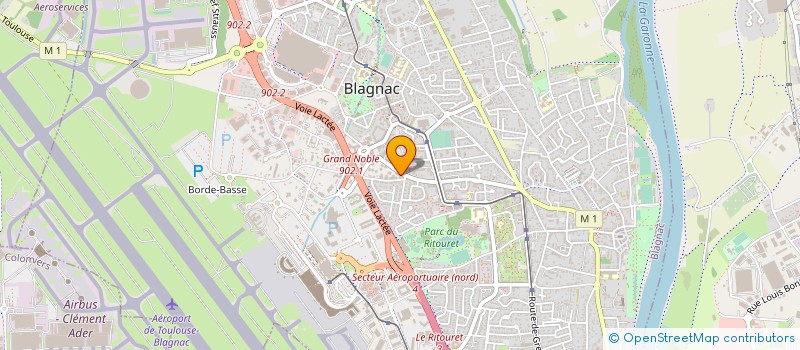 localisation de l'entreprise SOC CIVILE PARTICIPAT FAST ILE DE FRANCE à BLAGNAC