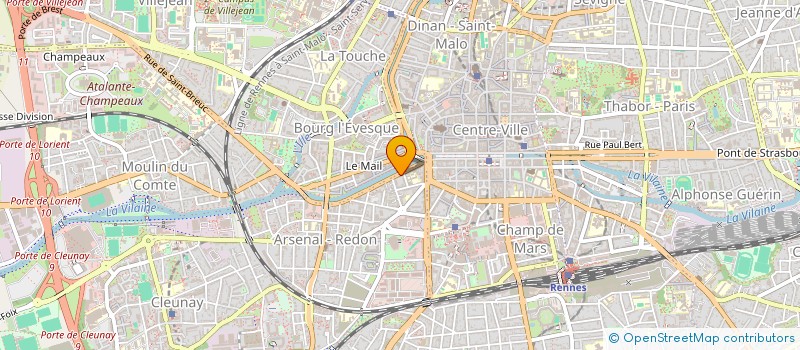 localisation de l'entreprise SOC CIVILE PARTICIPATION LA PREVALAYE à RENNES