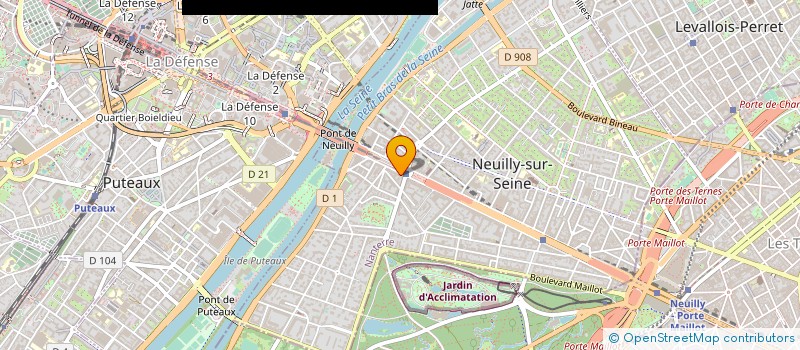 localisation de l'entreprise SOC CIVILE PARTICULIER R.H. CONSEIL à NEUILLY-SUR-SEINE