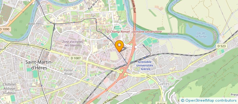 localisation de l'entreprise SOC CIVILE PARTICULIERE ASTORIA V  SAINT-MARTIN-D'HERES