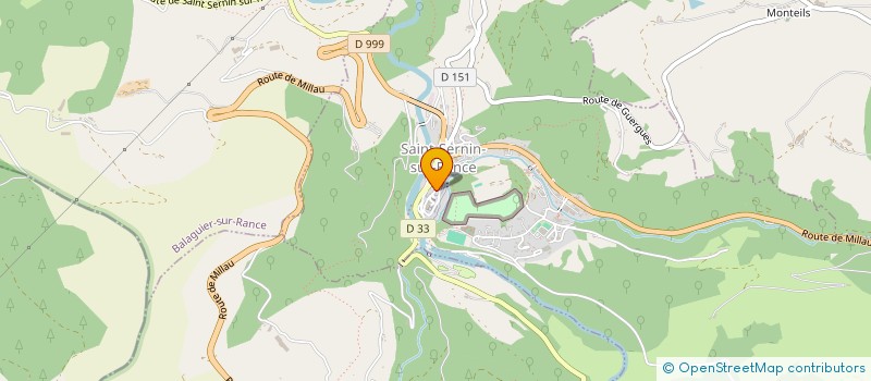 localisation de l'entreprise SOC CIVILE PARTICULIERE DOREL  SAINT-SERNIN-SUR-RANCE