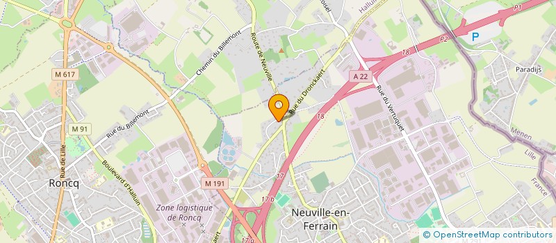 localisation de l'entreprise SOC CIVILE PARTICULIERE DU CRUMESSE à NEUVILLE-EN-FERRAIN