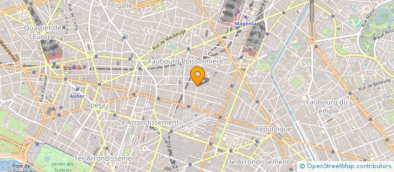 localisation de l'entreprise SOC CIVILE PARTICULIERE ET IMMOB R J D  PARIS