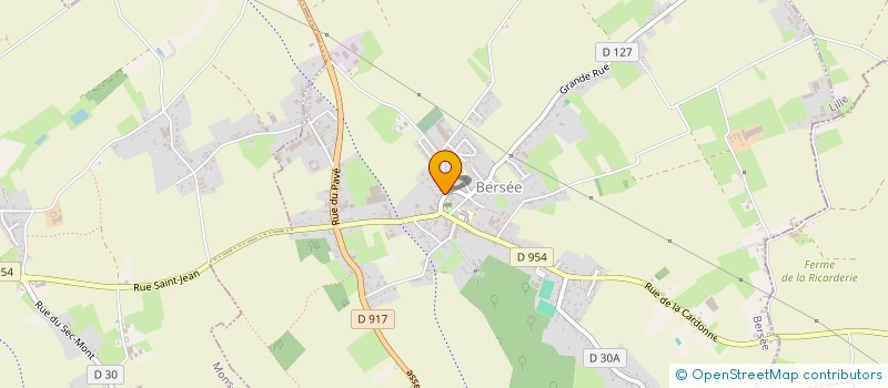 localisation de l'entreprise SOC CIVILE PARTICULIERE FERME DU BAR  BERSEE