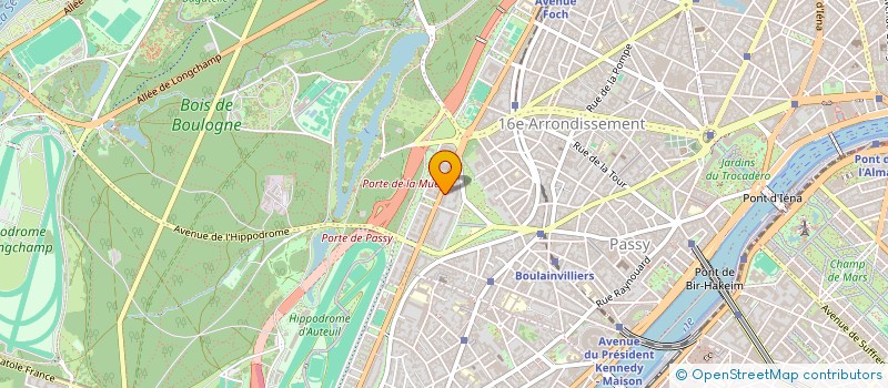 localisation de l'entreprise SOC CIVILE PARTICULIERE FRABEN N DEUX  PARIS