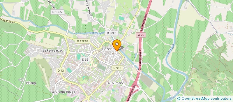 localisation de l'entreprise SOC CIVILE PARTICULIERE FREDERIC  PEZENAS