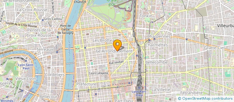 localisation de l'entreprise SOC CIVILE PARTICULIERE G H A  LYON