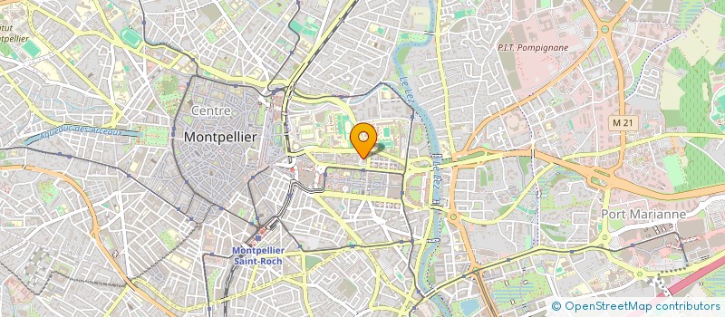 localisation de l'entreprise SOC CIVILE PARTICULIERE GIAN à MONTPELLIER