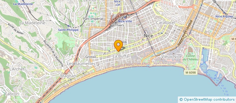 localisation de l'entreprise SOC CIVILE PARTICULIERE JOFFRE STATION à NICE