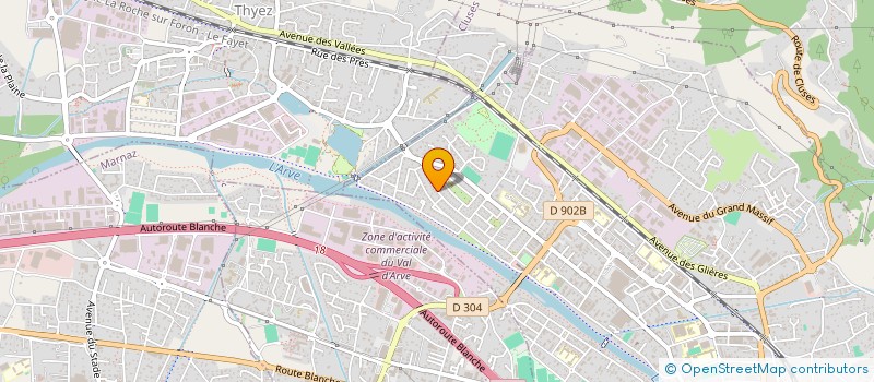 localisation de l'entreprise SOC CIVILE PARTICULIERE JOMAFRACO à CLUSES