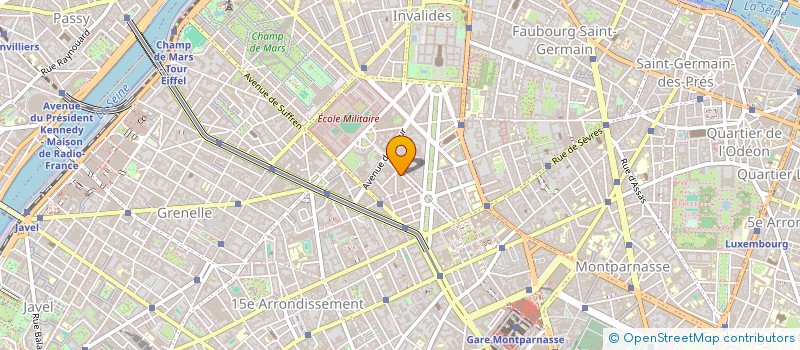 localisation de l'entreprise SOC CIVILE PARTICULIERE KERMADO à PARIS