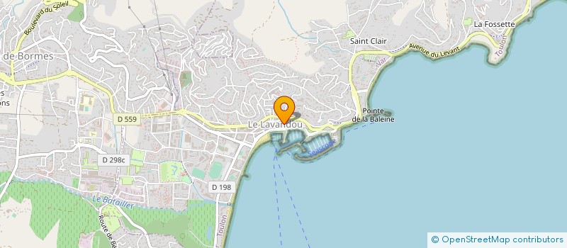 localisation de l'entreprise SOC CIVILE PARTICULIERE LES ARBOUSIERS à LE LAVANDOU