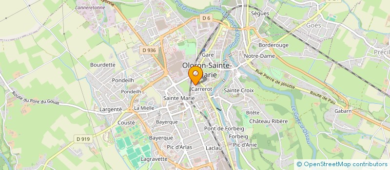 localisation de l'entreprise SOC CIVILE PARTICULIERE PIERRE  OLORON SAINTE MARIE