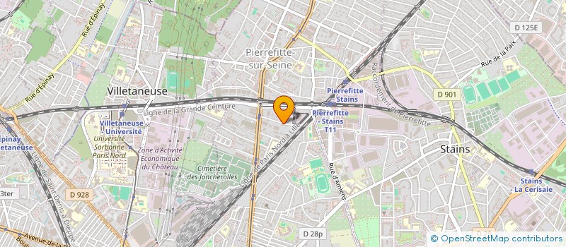 localisation de l'entreprise SOC CIVILE PARTICULIERE VALLES à PIERREFITTE-SUR-SEINE
