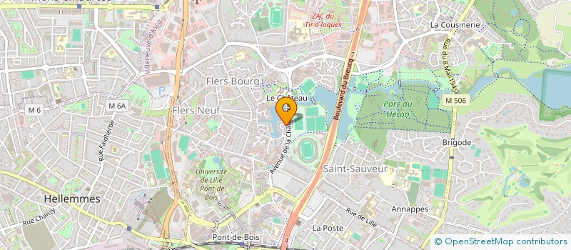 localisation de l'entreprise SOC CIVILE PARTICULIERE YADA à VILLENEUVE-D'ASCQ