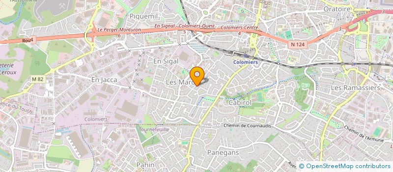 localisation de l'entreprise SOC CIVILE PATRIMONIALE BAYARD à COLOMIERS