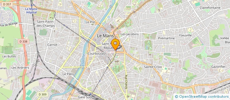 localisation de l'entreprise SOC CIVILE PATRIMONIALE HRB à LE MANS
