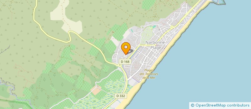 localisation de l'entreprise SOC CIVILE PATRIMONIALE UF 3R à NARBONNE