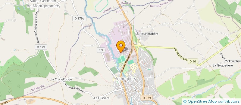 localisation de l'entreprise SOC CIVILE PESCHEUR à VIMOUTIERS