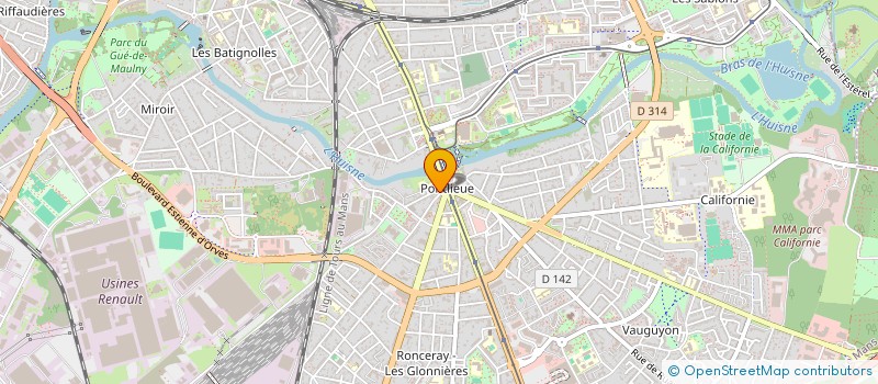 localisation de l'entreprise SOC CIVILE PORTEF GASTROENT CLINIQ PONTL à LE MANS