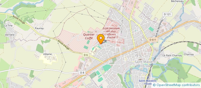 localisation de l'entreprise SOC CIVILE POUR INDUSTRIES DE MECANIQUE à SAINT-MAIXENT-L'ECOLE