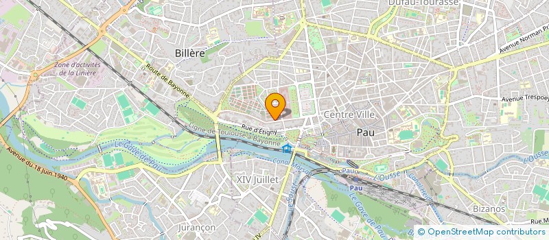 localisation de l'entreprise SOC CIVILE PROMOTION RURALE DE L'HERS  PAU