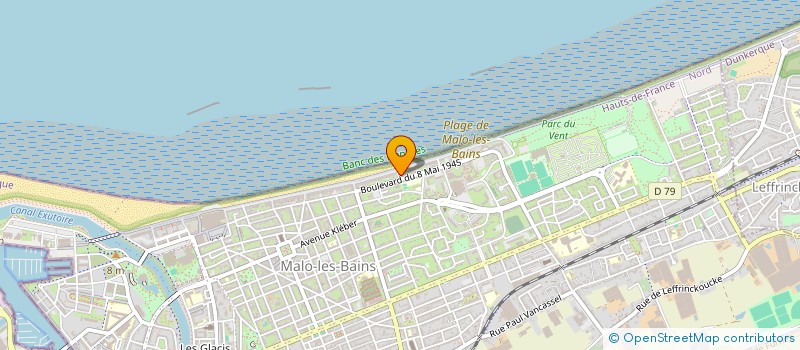 localisation de l'entreprise SOC CIVILE RAMMAGE à DUNKERQUE