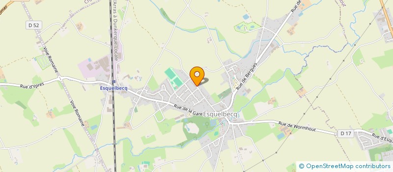 localisation de l'entreprise SOC CIVILE RESIDENCE LES MARRONNIERS à ESQUELBECQ