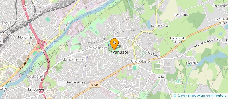 localisation de l'entreprise SOC CIVILE RL à PANAZOL