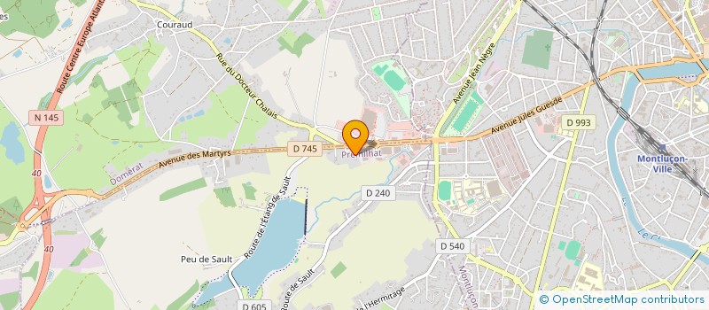 localisation de l'entreprise SOC CIVILE S.J.N à PREMILHAT