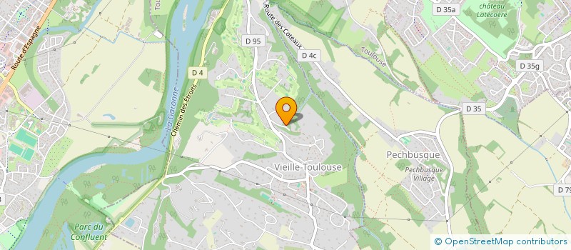 localisation de l'entreprise SOC CIVILE SAINT LUC  VIEILLE-TOULOUSE