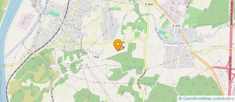 localisation de l'entreprise SOC CIVILE SAINT SIMON  MALATAVERNE