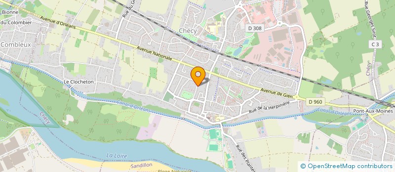 localisation de l'entreprise SOC CIVILE SAUVETAGE AQUATIQ à CHECY