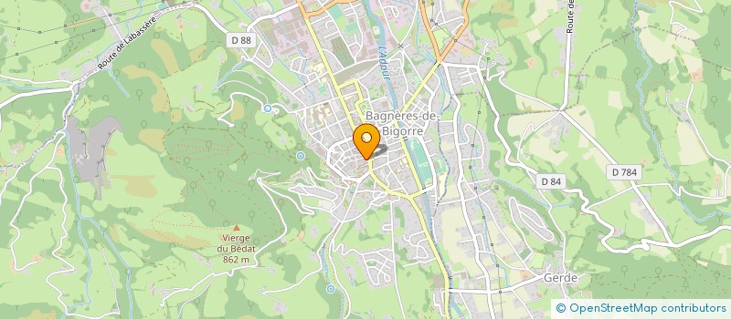 localisation de l'entreprise SOC CIVILE SEINLYS à BAGNERES-DE-BIGORRE