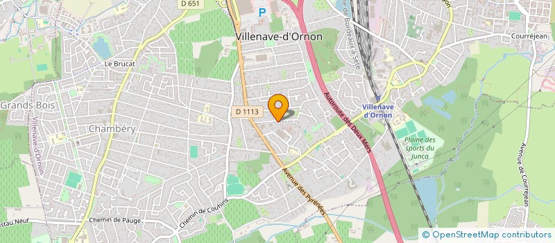 localisation de l'entreprise SOC CIVILE SI.DE.AL à VILLENAVE-D'ORNON