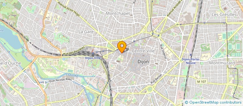 localisation de l'entreprise SOC CIVILE SMPP  DIJON