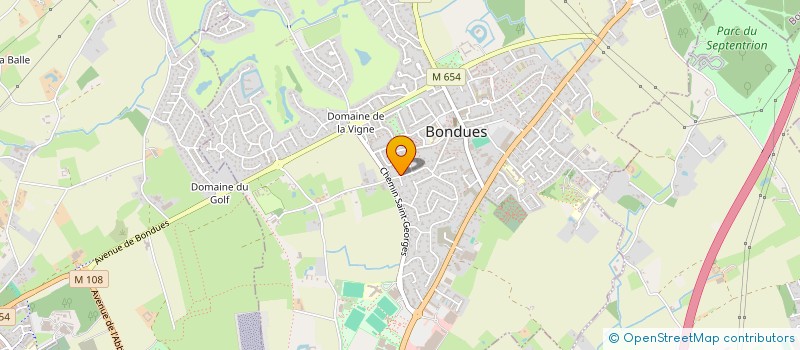 localisation de l'entreprise SOC CIVILE SPORTIVE DE LAFONTASSE  BONDUES