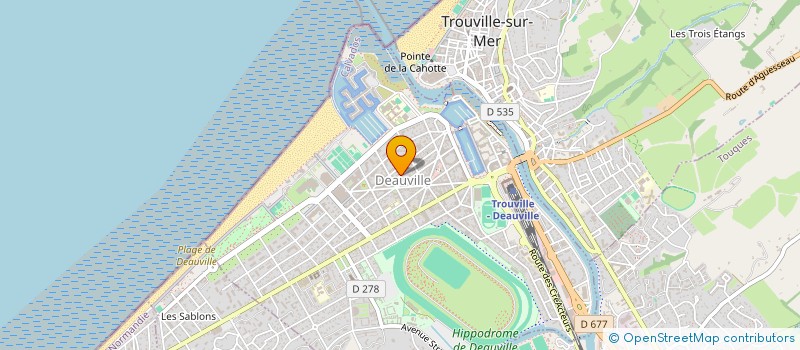 localisation de l'entreprise SOC CIVILE STONE à DEAUVILLE