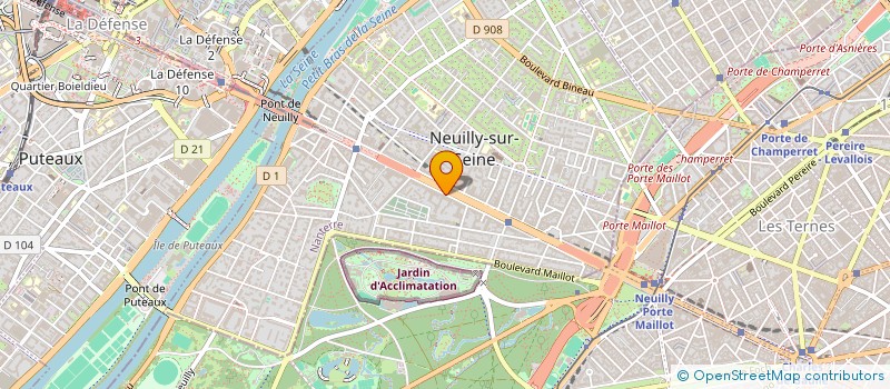 localisation de l'entreprise SOC CIVILE SUP'ENTREPRISE à NEUILLY-SUR-SEINE