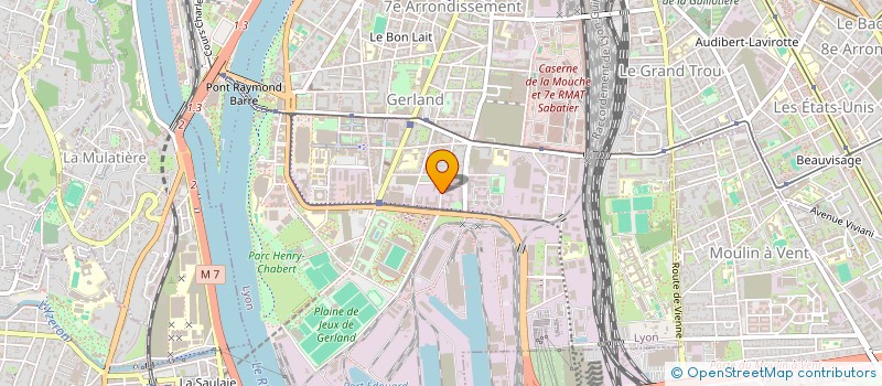 localisation de l'entreprise SOC CIVILE SYNDICATS D'AGRAPOLE  LYON