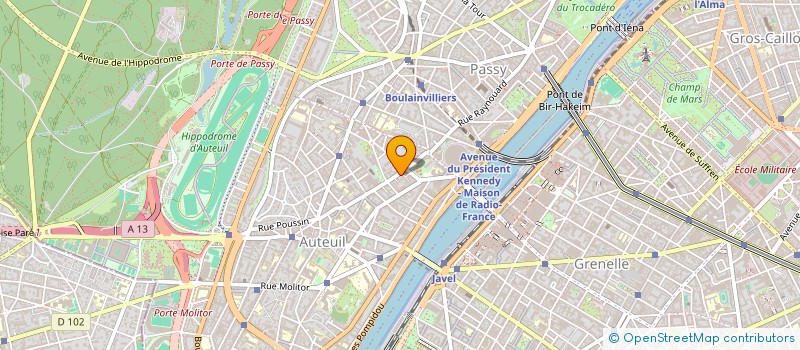 localisation de l'entreprise SOC CIVILE TORREP  PARIS