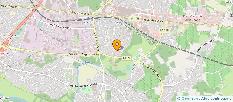localisation de l'entreprise SOC CIVILE TRYAN à VERTOU
