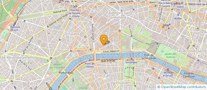 localisation de l'entreprise SOC CIVILE VALBER  PARIS