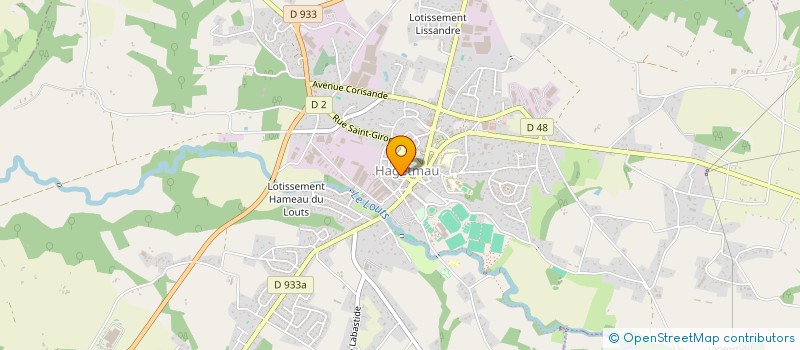 localisation de l'entreprise SOC CIVILE VAN GOGH  HAGETMAU