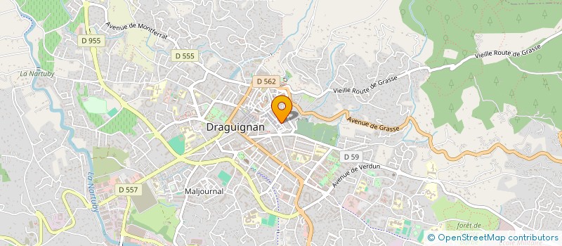 localisation de l'entreprise SOC CIVILE VAR DEVELOPPEMENT à DRAGUIGNAN